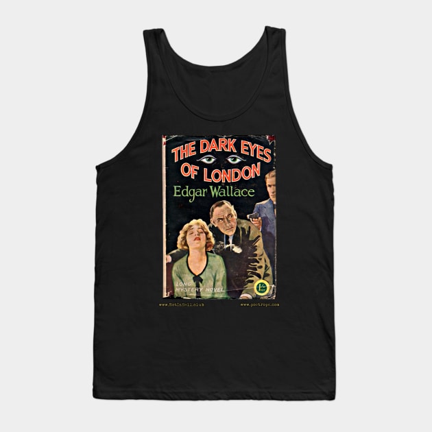 DARK EYES OF LONDON by Edgar Wallace Tank Top by Rot In Hell Club